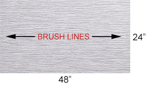 Aluminum Composite Material ACM - Brushed Silver