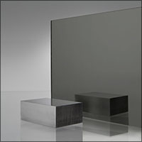 Gray Smoked Plexiglass Acrylic Mirror Sheet #2064