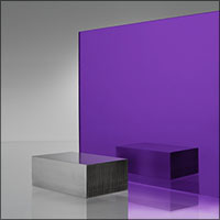 Purple Plexiglass Acrylic Mirror Sheet #1020