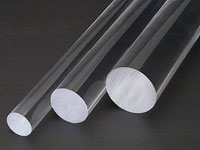 Acrylic Rod Clear Extruded - Round