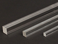 Acrylic Rod Clear Extruded - Square