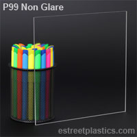 Sample Chips: P99 Non Glare Plexiglass Acrylic