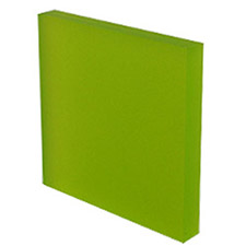 Lime Green Acrylic Plexiglass Frosted 2 Sides DP95