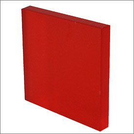 Red Acrylic Plexiglass Frosted 2 Sides DP95
