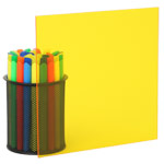 Transparent Yellow Plexiglass Acrylic Sheets 2208