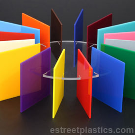 Colored Plexiglass Sheets