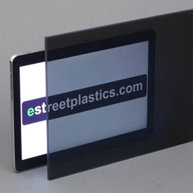 Transparent Grey Smoked Plexiglass 2074