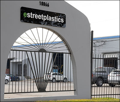 estreetplastics warehouse store front